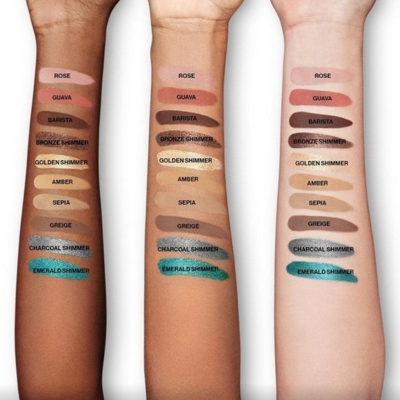 🌷Smashbox Always On Shimmer Cream Eye Shadow - Charcoal Shimmer 0.34oz (10ml) - Picture 3 of 5